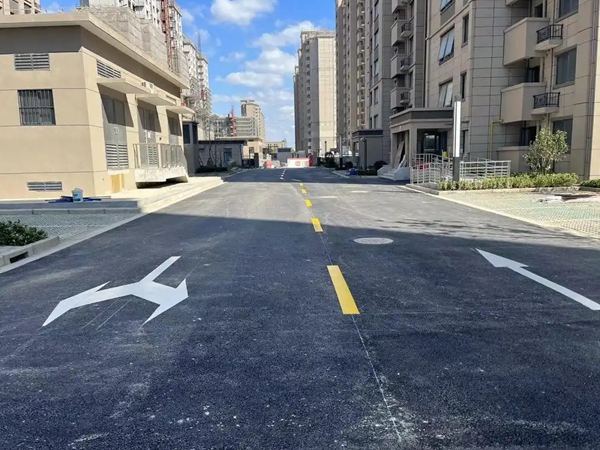 椒江柔性基层沥青道路施工