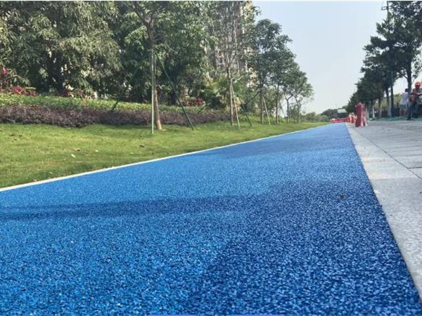 椒江透水沥青道路改造